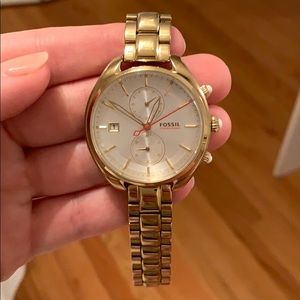 Fossil Gold Watch